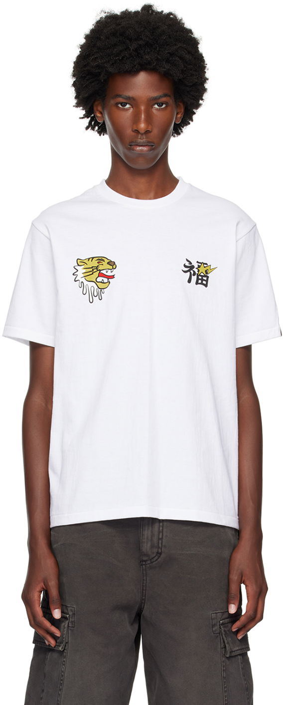 Tričko BAPE BAPE White Souvenir T-Shirt Biela | 001TEK301049M, 0