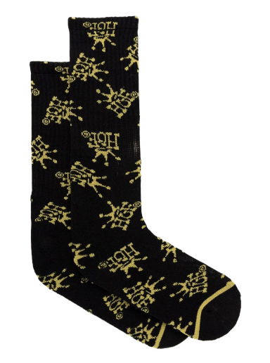 Ponožky HUF Da Crown Socks Čierna | sk00628