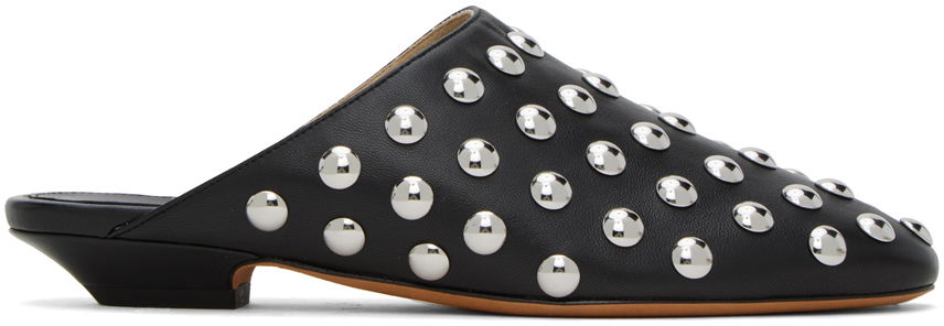 Tenisky a topánky Khaite Studded Slippers Čierna | F6014-847, 0