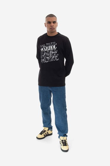 Tričko Maharishi Airborne L/S T-shirt Čierna | 9923.BLACK, 1