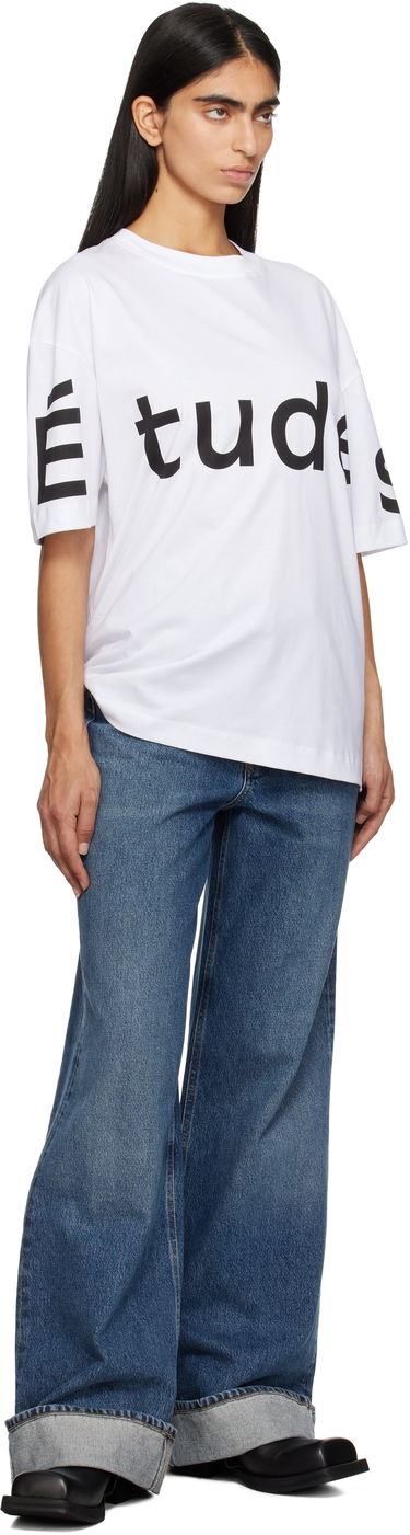 Tričko Études Big Logo Relax Fit T-Shirt Biela | H24MMTSH135-00, 3