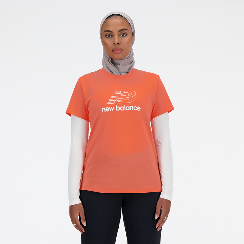 Tričko New Balance WT41816GFR Oranžová | WT41816GFR, 0