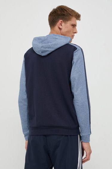 Mikina adidas Originals Essentials Mélange French Terry Hoodie Navy | HL1974, 1