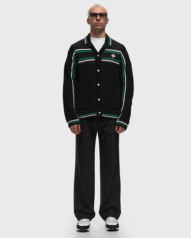 Nohavice Casablanca SLIM LEG TROUSERS Čierna | MPF24-TR-102-03, 1