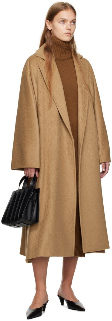 Šaty Max Mara Max Mara Single-Shoulder Midi Dress Hnedá | 2313262536600 MM12127, 3