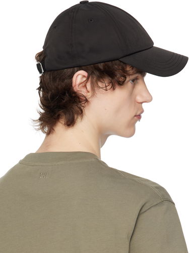 Šiltovka AMI AMI De Coeur Stud Twill Cap Čierna | UCP023.PA0007, 4