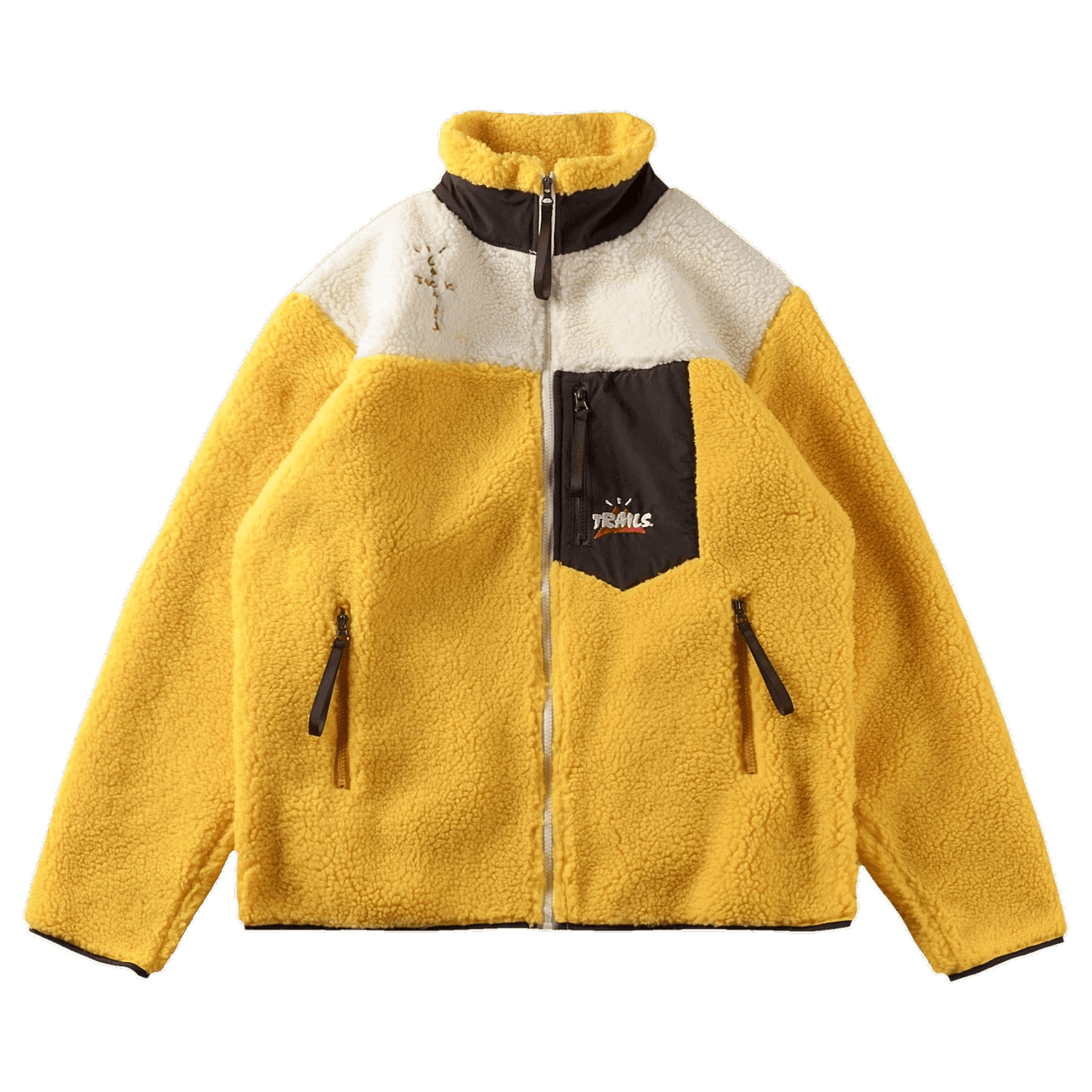 Bunda Cactus Jack by Travis Scott Cactus Trails Full-Zip Sherpa Jacket Rôznofarebný | CJNT OZ17 MULT, 0