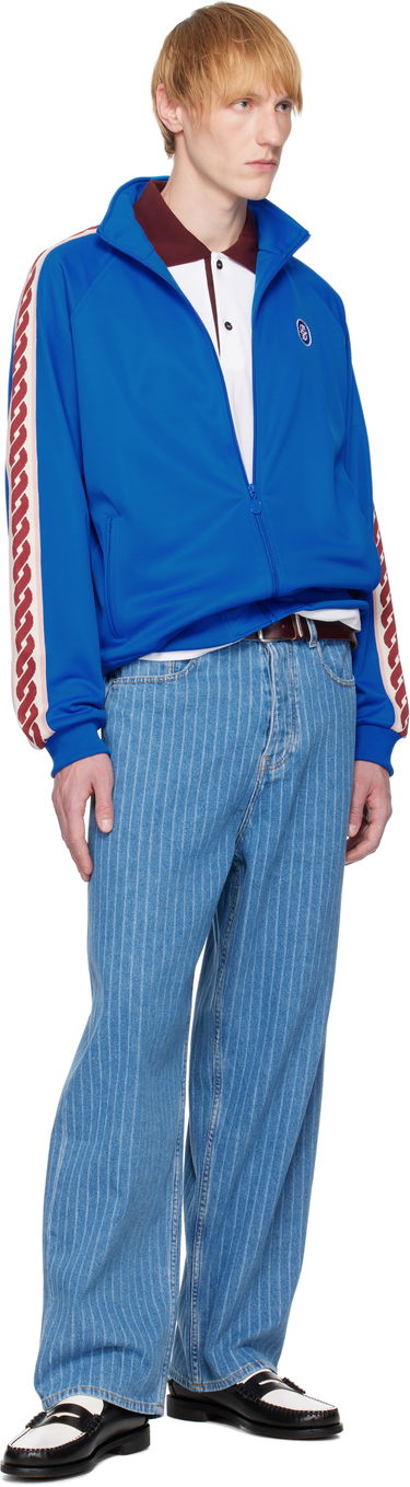 Vetrovka Drôle de Monsieur Drole De Monsieur 'Le Track Jacket Tresse' Track Jacket Modrá | G-SJ007-PL135-BE, 3