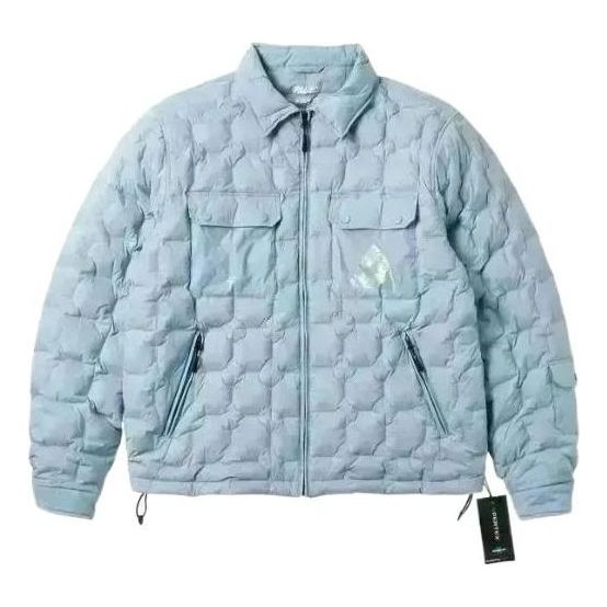 Prešívaná bunda Palace Work Down Jacket Modrá | PAL-FW22-499, 0