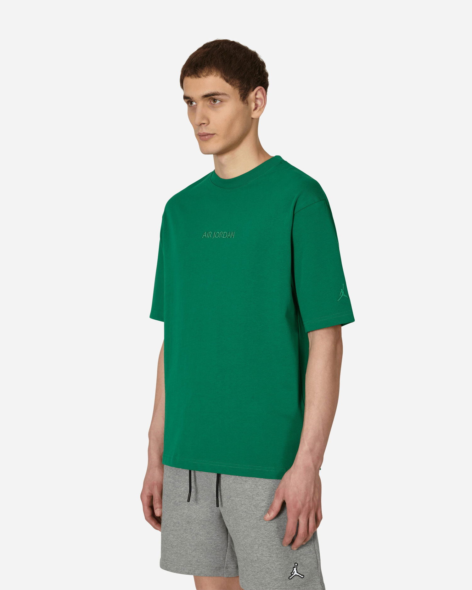 Tričko Jordan Wordmark T-Shirt Zelené | FJ1969-302, 1