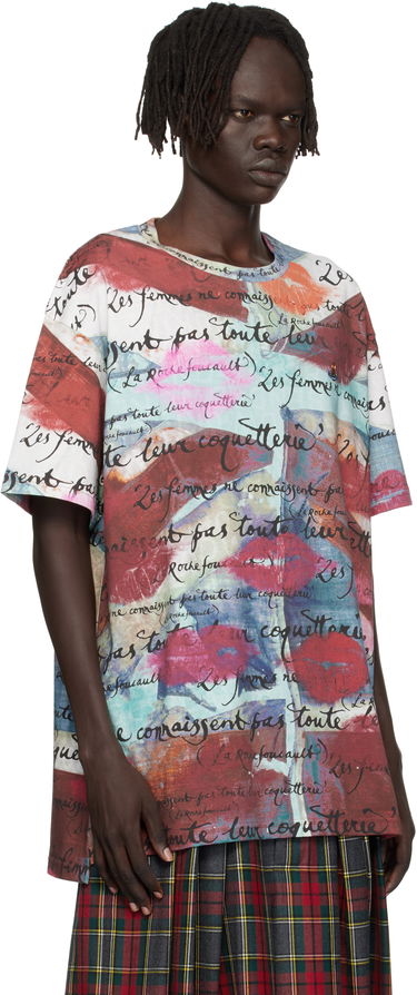Tričko Vivienne Westwood Vivienne Westwood Oversized Graphic Print T-Shirt Rôznofarebný | 3G010018-J006F-, 1
