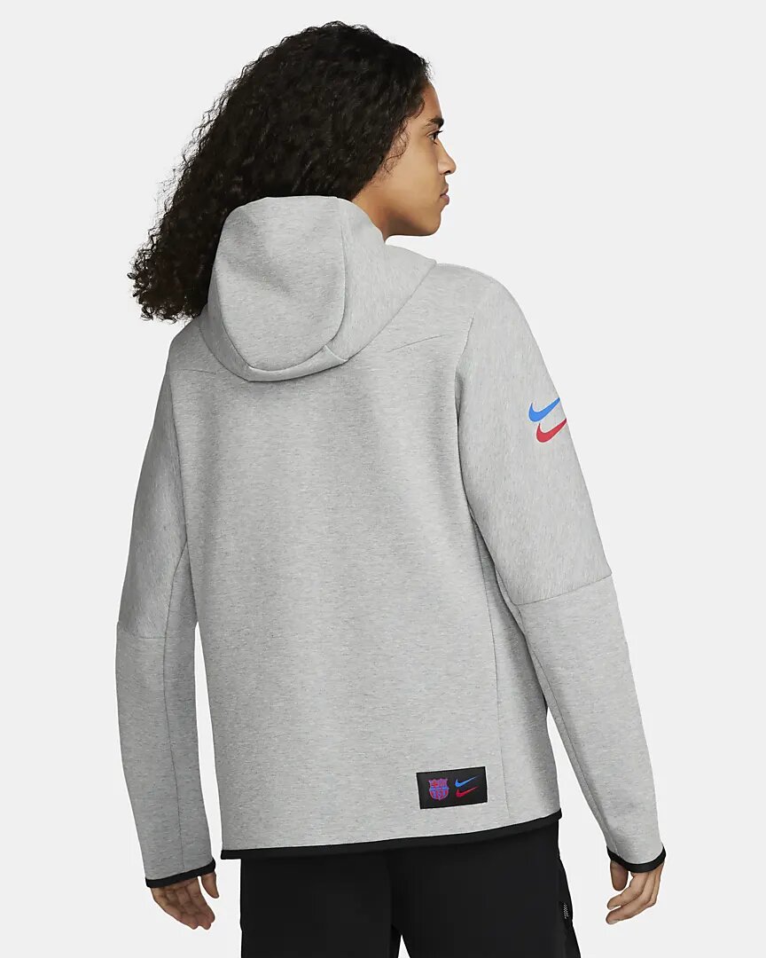 F.C. Barcelona Tech Fleece Windrunner Full-Zip Hoodie