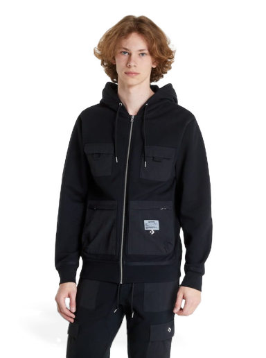 Mikina Converse Joshua Vides x Utility Full Zip Čierna | 10023691-A01