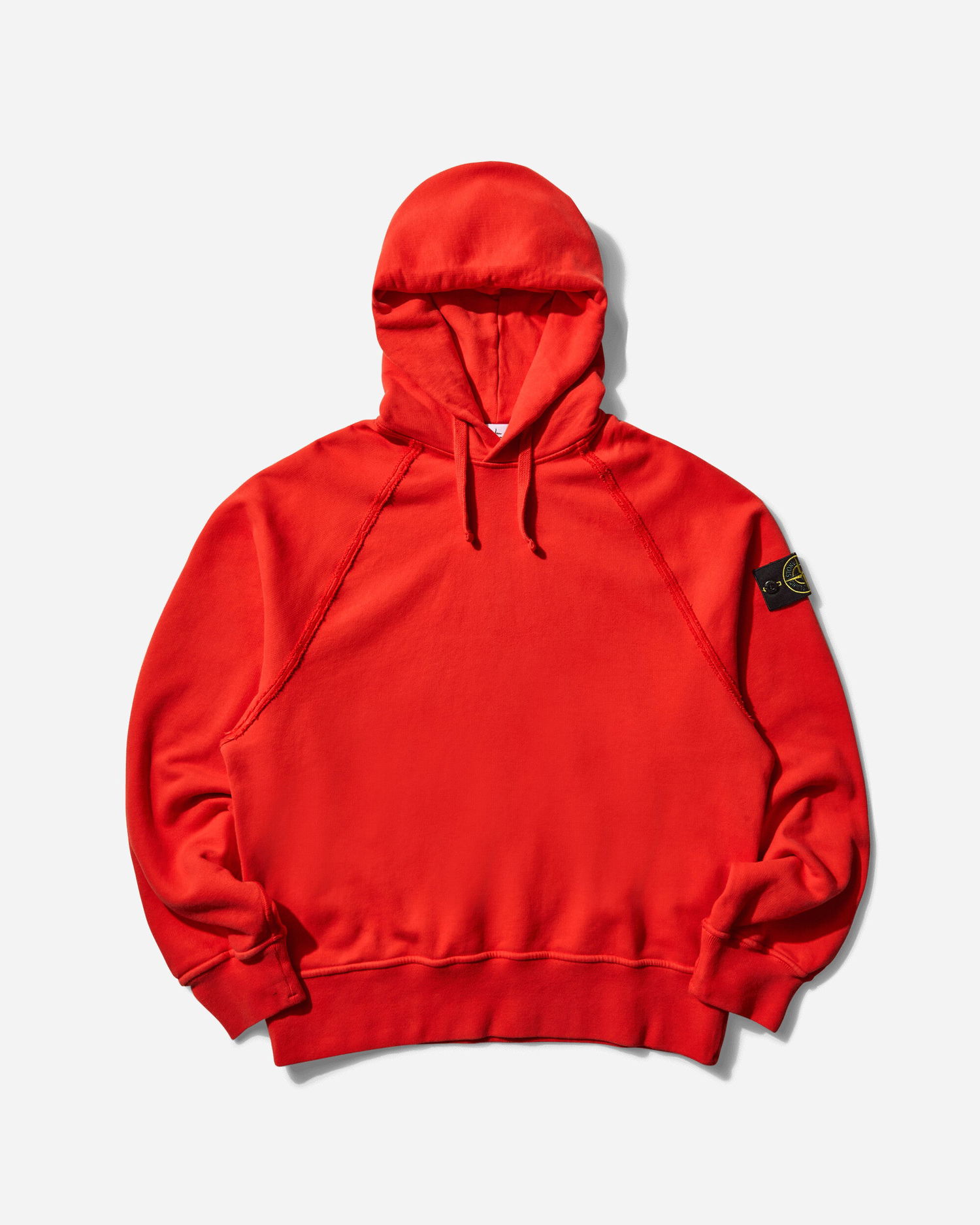 Mikina Stone Island Oversized Fit Hoodie Červená | K2S15-6100023-S0A20 V0018, 1