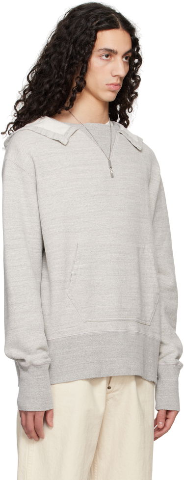 Mikina Maison Margiela Maison Margiela Stamp Logo Hoodie Šedá | S50GU0231 M25015, 1