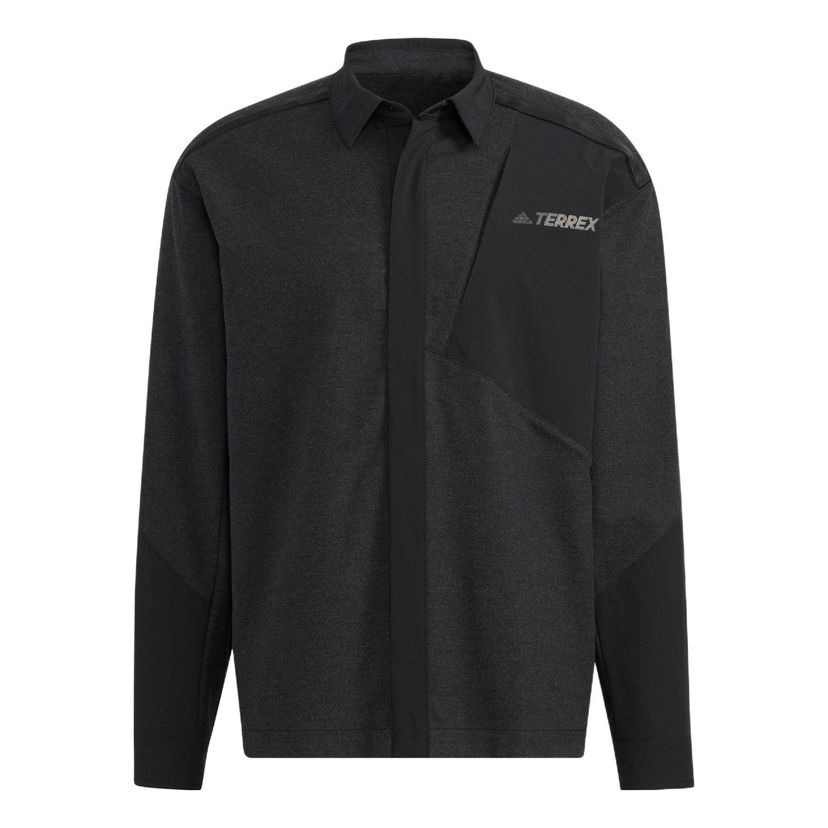 Košeľa adidas Performance Terrex Voyg Long Sleeve Shirt Čierna | HN2038