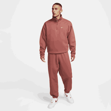 Mikina Nike Solo Swoosh 1/4-Zip Top Červená | DQ5209-691, 3