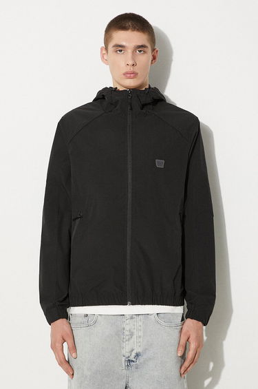 Vetrovka WOOD WOOD Hector Crispy Tech Jacket Čierna | 12245104.1283, 0
