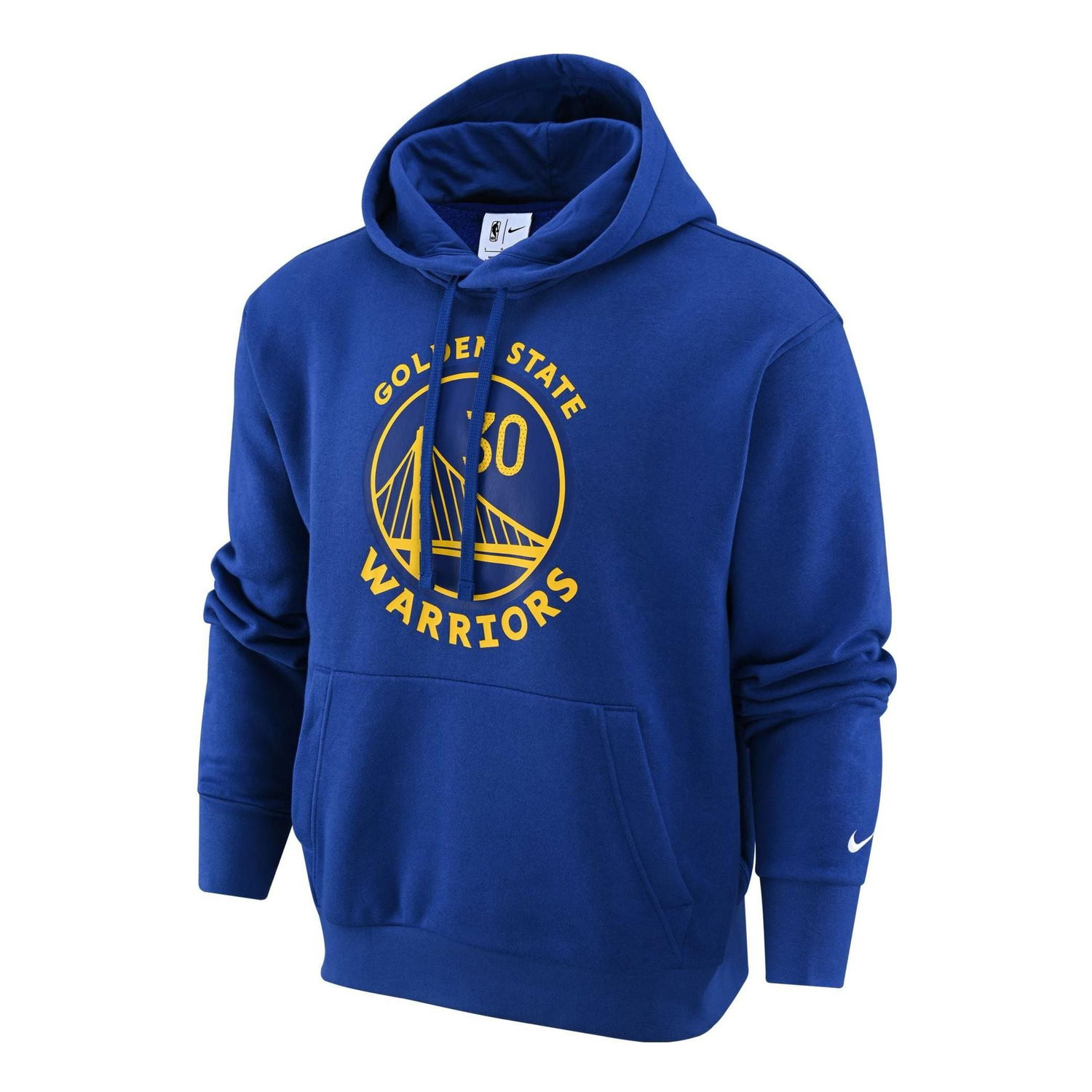 Mikina Nike Golden State Warriors Hoodie Modrá | DB1213-496, 0