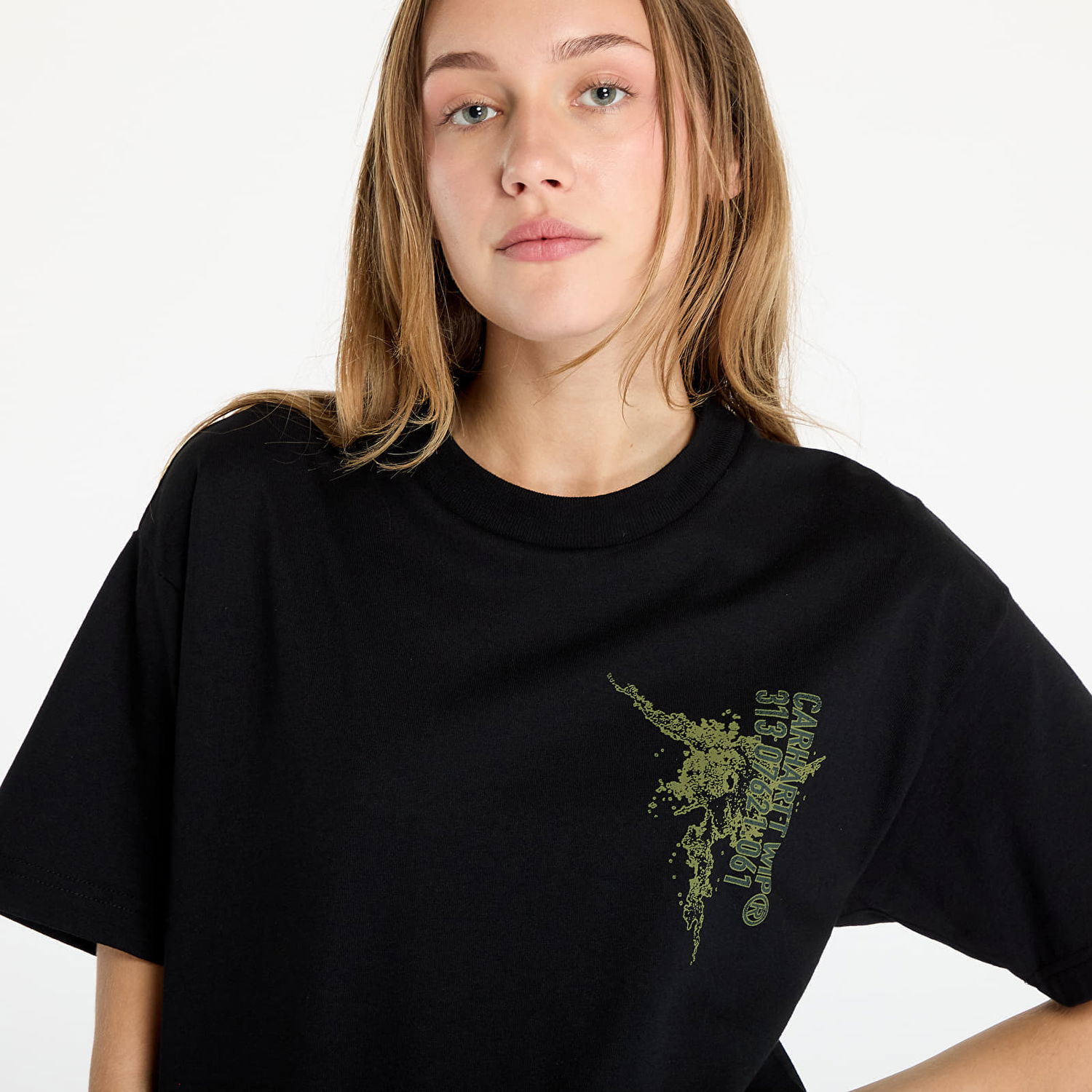 Tričko Carhartt WIP S/S Coordinate 02 T-Shirt UNISEX Black Čierna | I034012.89XX, 1
