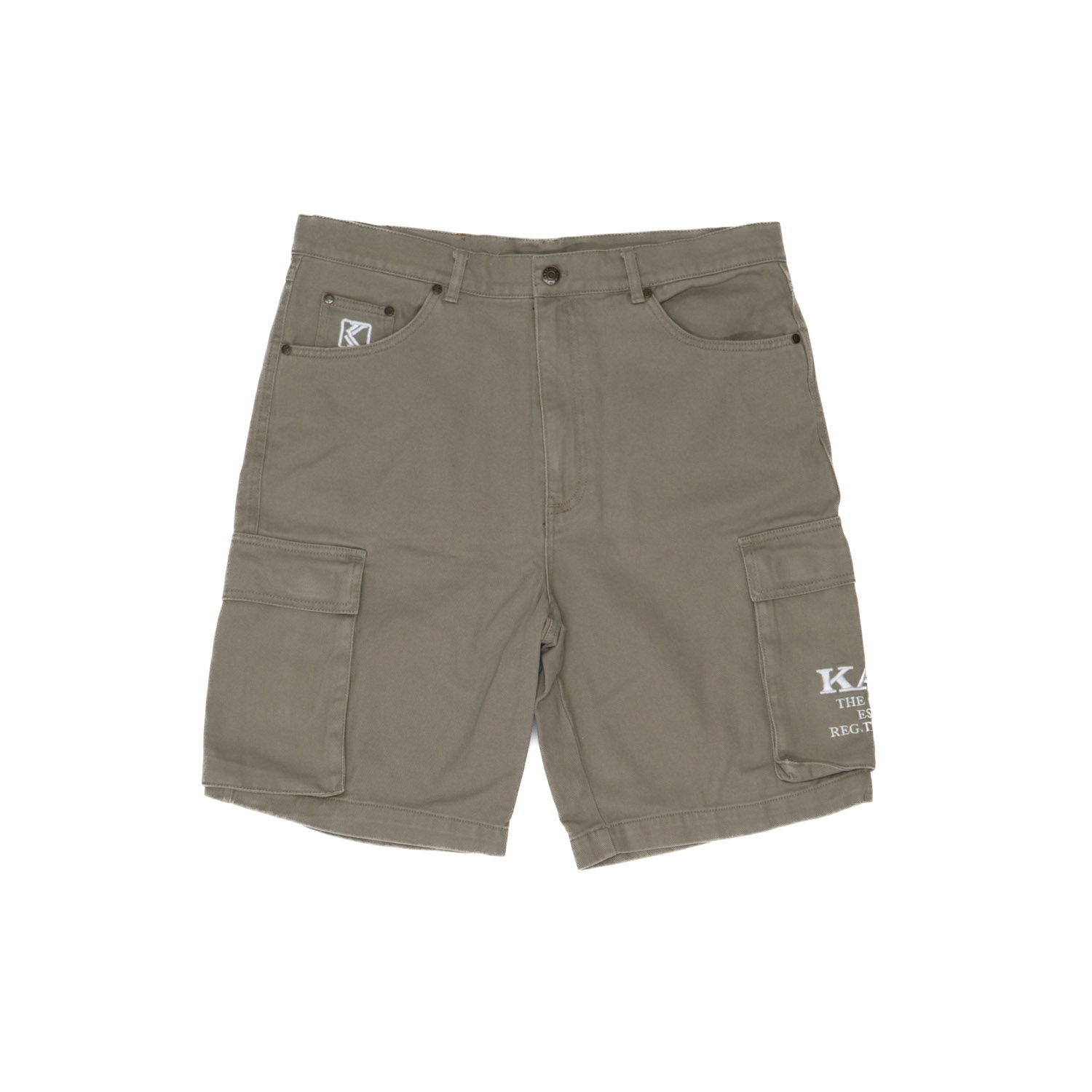 Šortky Karl Kani Retro Washed Cargo Shorts Zelené | 6012190, 0