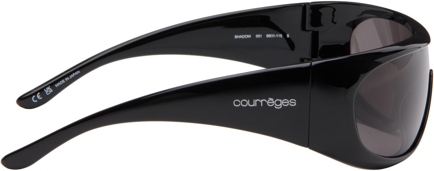 Slnečné okuliare Courrèges Courrèges Shadow Sunglasses Čierna | 125ALU019AC0006, 1