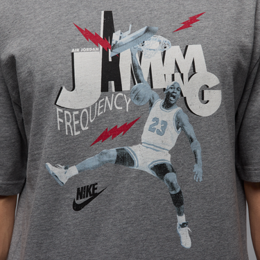 Tričko Jordan Jordan Brand Jamming Frequency T-Shirt Šedá | HJ2929-091, 4