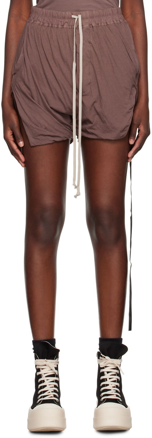 Šortky Rick Owens DRKSHDW Phleg Shorts Fialová | DS02C5321 B, 0