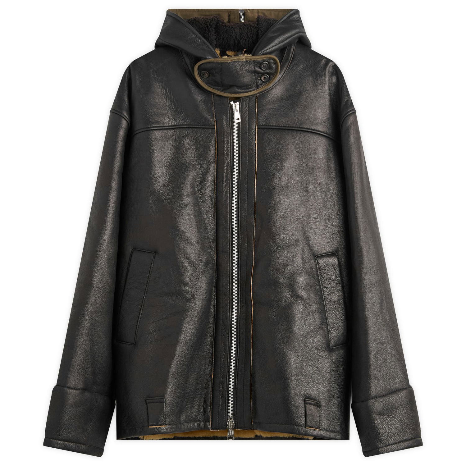 Bunda OUR LEGACY Our Legacy Blizzard Shearling Jacket Čierna | M4259BN, 1