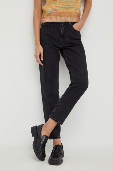 Džínsy Levi's 80s Mom Jeans Čierna | A3506.0006, 0
