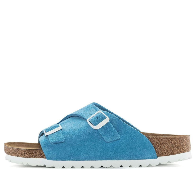 Tenisky a topánky Birkenstock Zurich Suede Leather Sandals Modrá | 1024994
