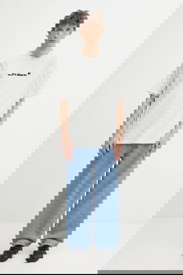 Tričko AAPE by A Bathing Ape All-Over Graffiti Print Short Sleeve T-shirt Theme Main Šedá | AAPTEM1755XAP, 4