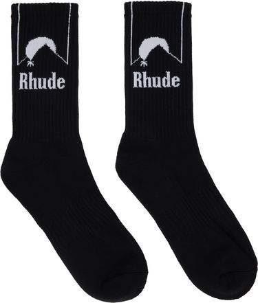 Ponožky Rhude Rhude Moonlight Socks Čierna | RHPS25SO08117, 0
