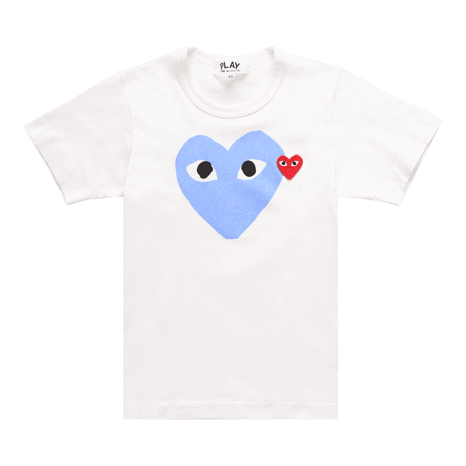 Tričko Comme des Garçons PLAY Heart Tee Biela | P1T105 2, 0