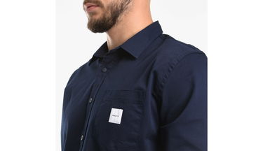 Košeľa Makia Square Pocket Shirt Navy | M60121_670, 4