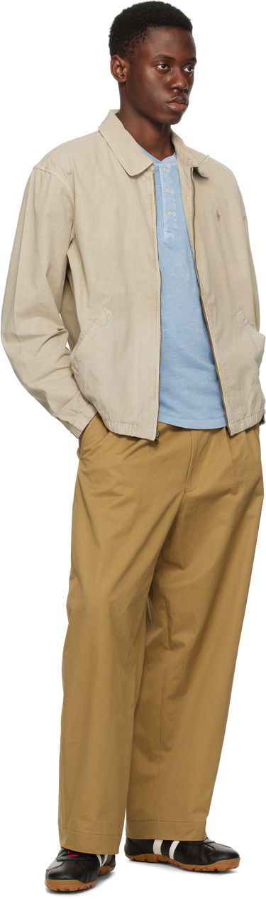 Bomber bunda Polo by Ralph Lauren Ralph Lauren Bayport Poplin Jacket Béžová | 710961831003, 3