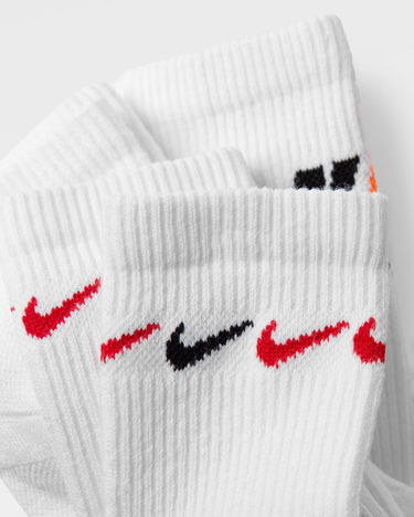 Ponožky Nike Everyday Plus Cushioned Crew Socks 3 Pairs Biela | DH3822-902, 4