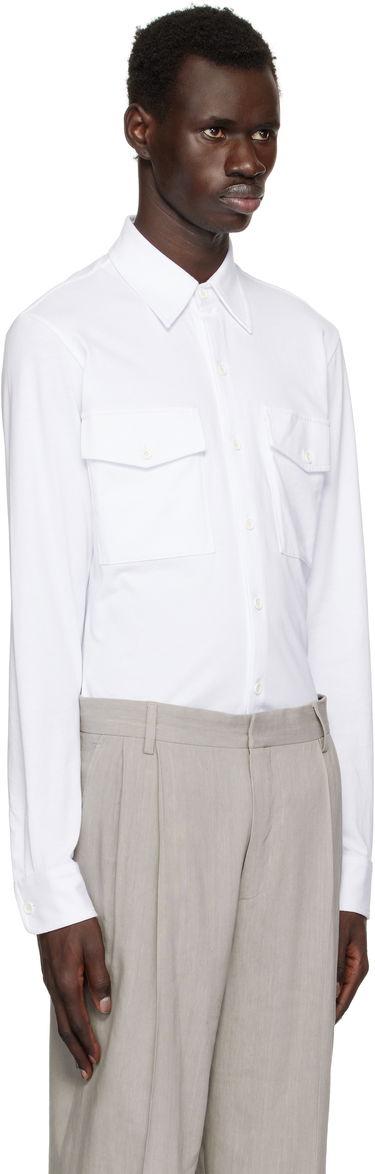 Košeľa Dries Van Noten Dries Van Noten Jersey Shirt Čierna | 251-021118-1603, 4