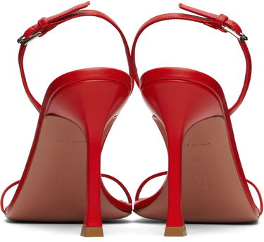 Doplnky Amina Muaddi Amina Muaddi Maya Slingback Heeled Sandals Červená | MAYA SLINGBACK NAPPA, 1