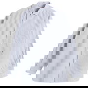 Nanamica Regular Collar Stripe Wind Shirt, Size Small