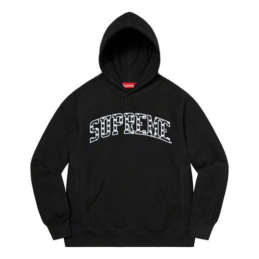 Mikina Supreme Hearts Arc Hooded Sweatshirt Čierna | SUP-SS21-567, 0