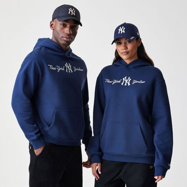 Mikina New Era MLB Graphic Oversized Hoody NY Yankees Navy | 60758774, 0