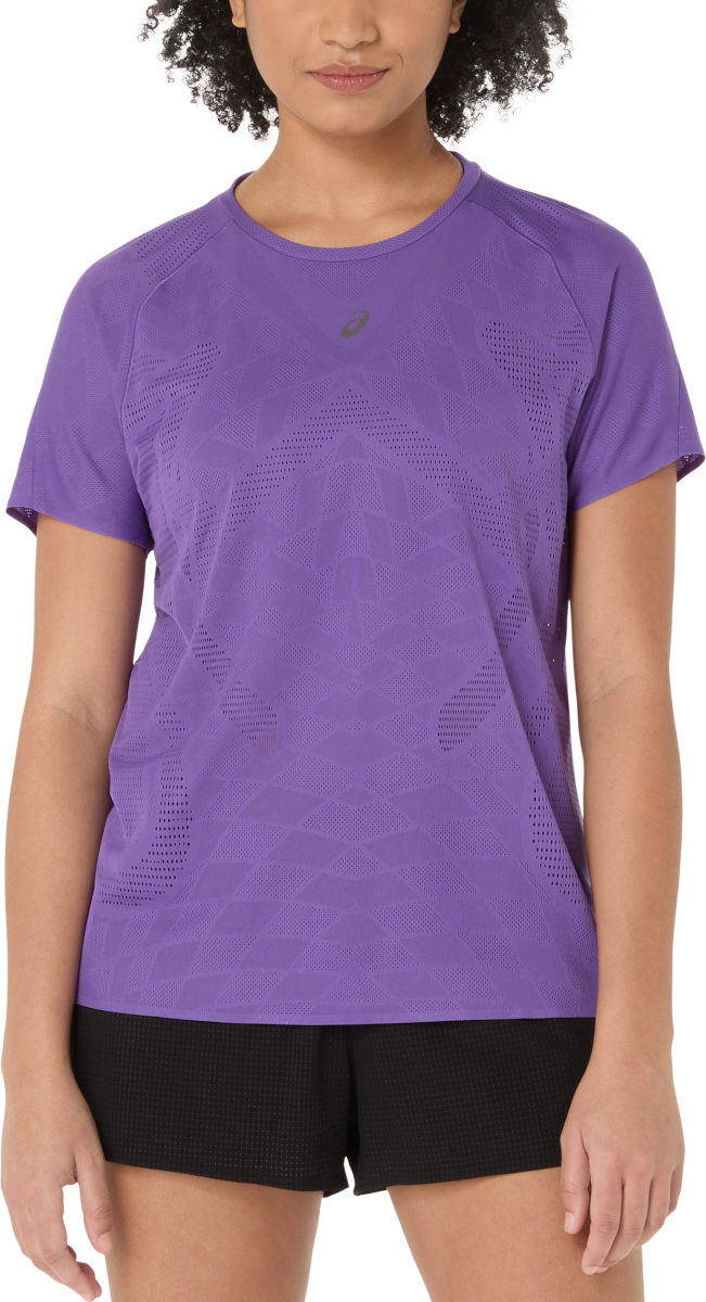 Tričko Asics Metarun Short Sleeve Running T-Shirt Fialová | 2012d223-500, 0