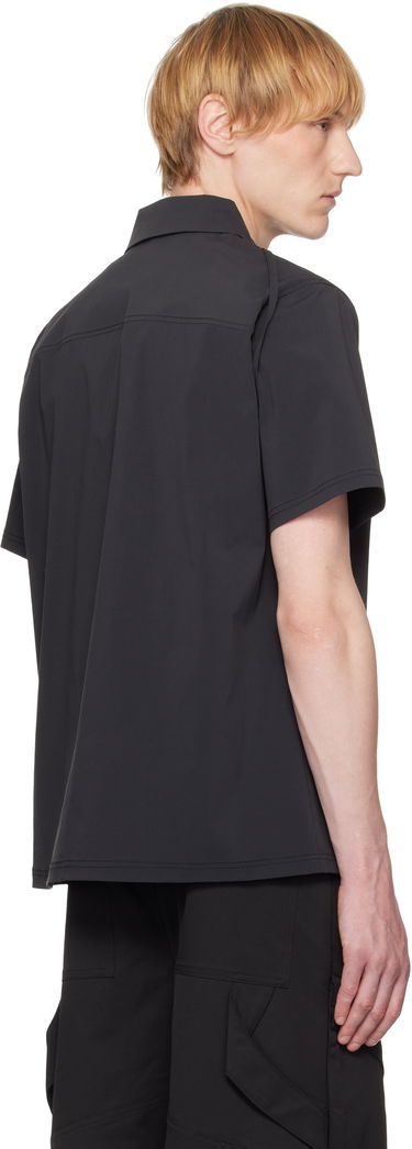 Košeľa HELIOT EMIL Heliot Emil Purulence Technical Shirt Čierna | SS25_M_05_042_BLK01_CO, 2