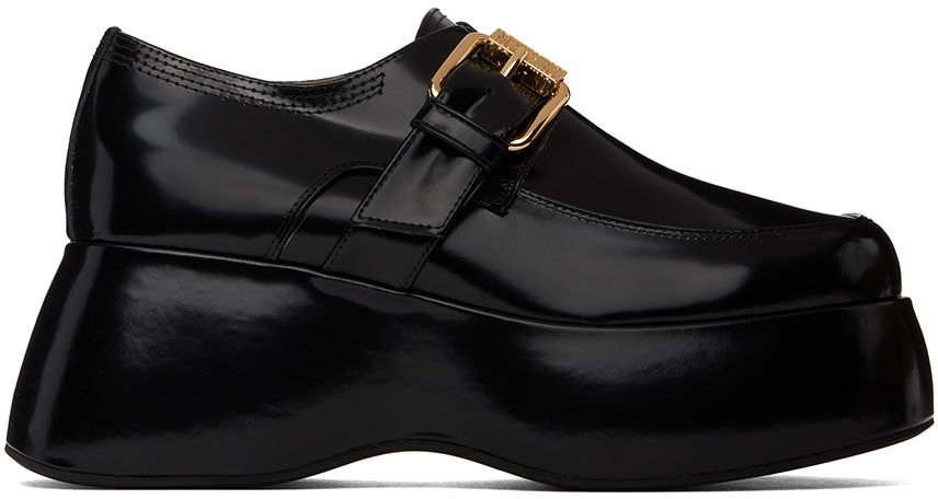 Starostlivosť o obuv Moschino Moschino Platform Loafers Čierna | MA1034711L MJ0 000, 0