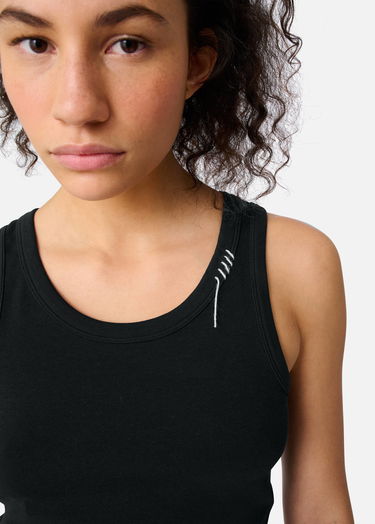 Tielko AXEL ARIGATO Traced Tank Top Čierna | A3459002, 5