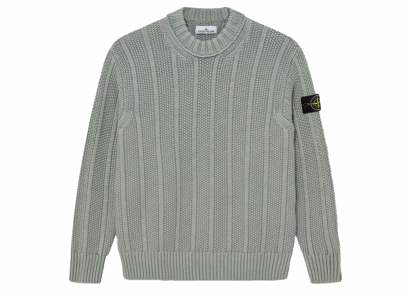 Sveter Stone Island Pure Wool Sweater Šedá | 7915568T1-V0055, 0