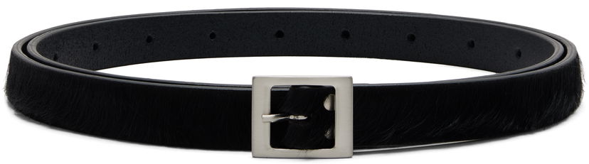 Opasok Rick Owens Rick Owens Concordians Mini Stooges Pony-Hair Belt Čierna | RR02E1479 LHL