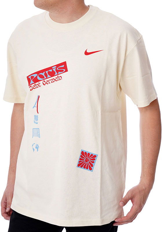 Tričko Nike PSG M NK MAX90 EARTH TEE Biela | fv8501-113