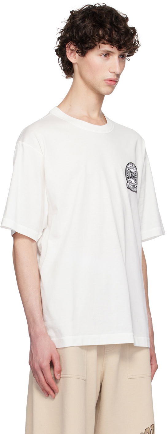 Dolce&Gabbana T-Shirt With Embroidered Logo